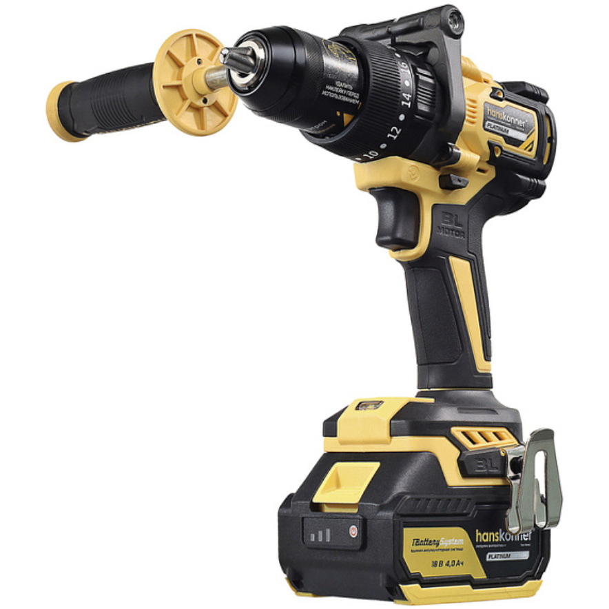 Дрель-шуруповёрт Hanskonner HCD18165BLI - фото 2