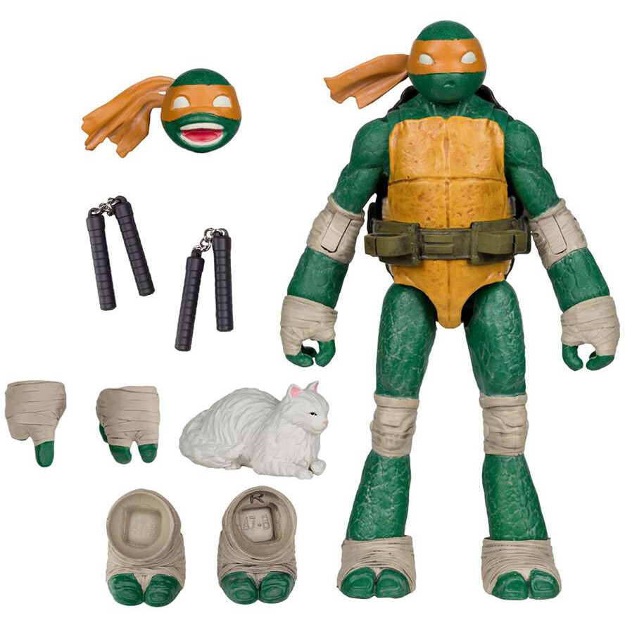 Фигурка McFarlane Toys TMNT with Comic WaVe2 Michelangelo - 11347 - фото 4
