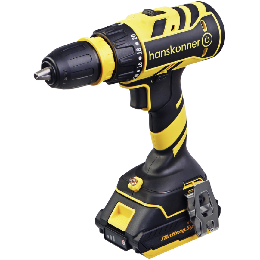 Дрель-шуруповёрт Hanskonner HCD1865C