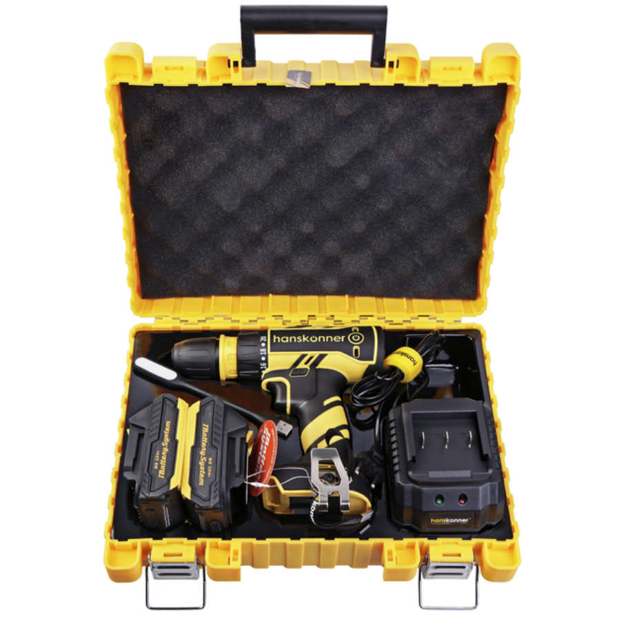 Дрель-шуруповёрт Hanskonner HCD1865C - фото 3