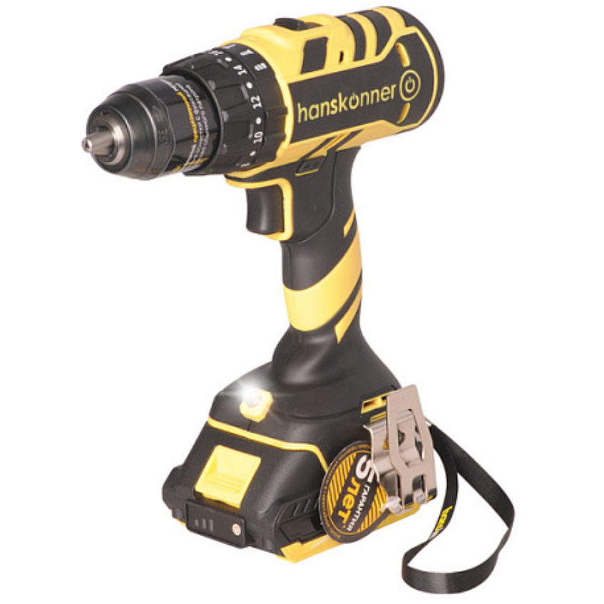 Дрель-шуруповёрт Hanskonner HCD1865I