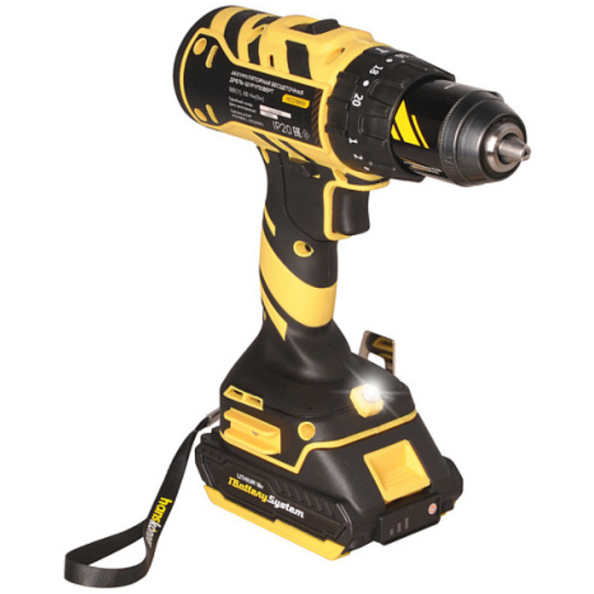 Дрель-шуруповёрт Hanskonner HCD1865I - фото 2