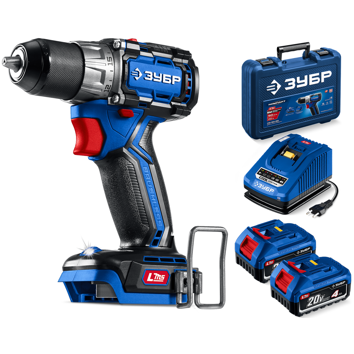 Дрель-шуруповёрт ЗУБР DB-50-42