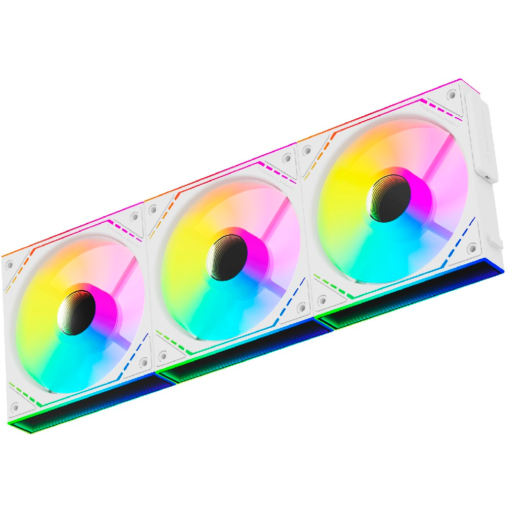 Вентилятор для корпуса Thermalright TL-M12QRW-S (3 шт.) - TL-M12QRW-S X3 - фото 3