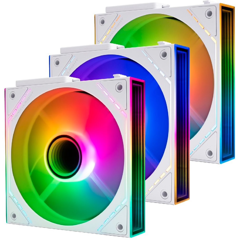 Вентилятор для корпуса Thermalright TL-M12QRW-S (3 шт.) - TL-M12QRW-S X3 - фото 4