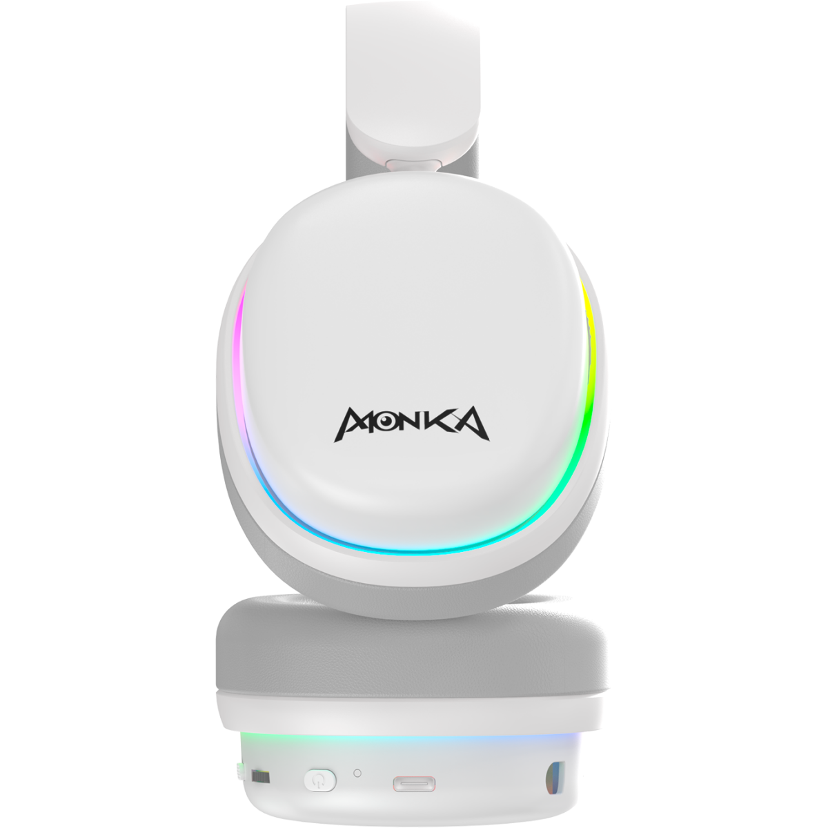 Гарнитура MARVO HG9070W Monka Echo RS White/Grey - фото 6