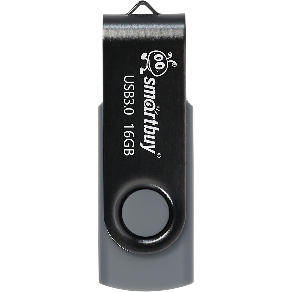 USB Flash накопитель 16GB SmartBuy Twist Black (SB016GB3TWK) - фото 3