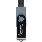 USB Flash накопитель 32Gb SmartBuy Twist Black (SB032GB3TWK)