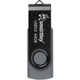 USB Flash накопитель 64Gb SmartBuy Twist Black (SB064GB3TWK)