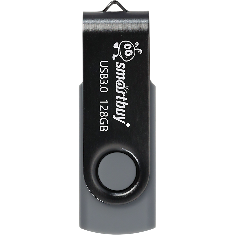 USB Flash накопитель 128GB SmartBuy Twist Black (SB128GB3TWK) - фото 3