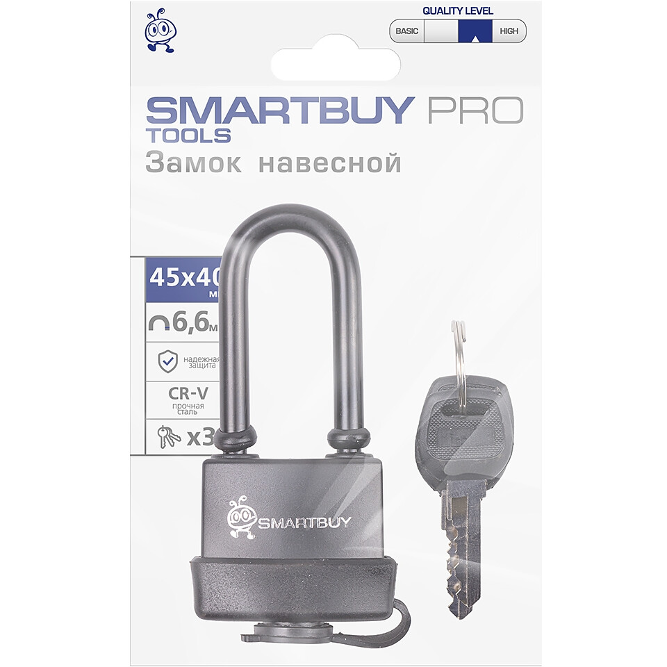 Замок навесной SmartBuy SBT-PRO-LK-4540L - фото 5