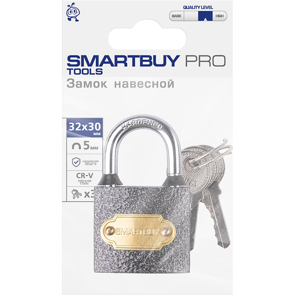 Замок навесной SmartBuy SBT-PRO-LK-3230 - фото 3