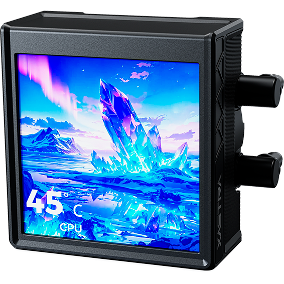 Система жидкостного охлаждения XASTRA Octant LC360 ARGB BK - LC360-BKAFXX-GL - фото 3