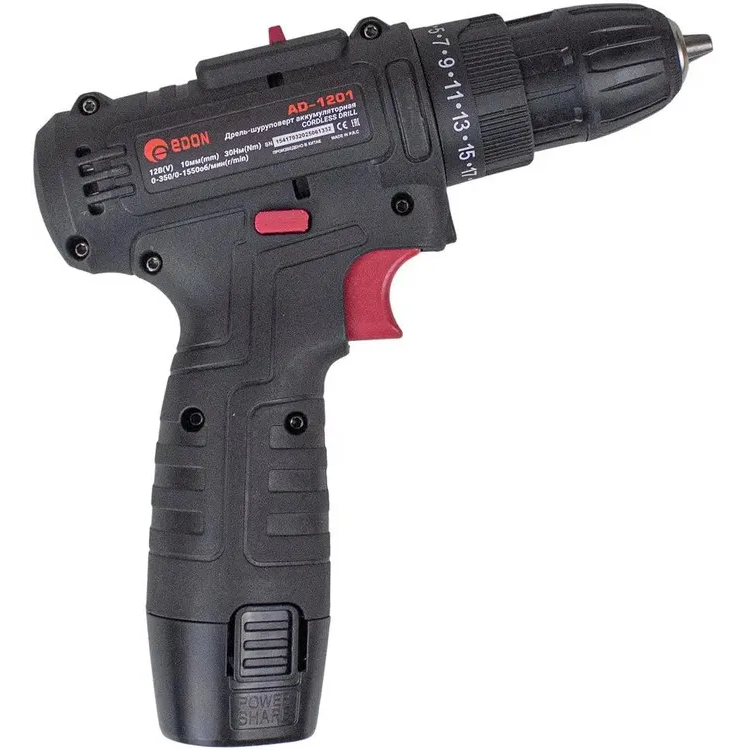 Дрель-шуруповёрт Edon AD-1201 - 15417 - фото 3