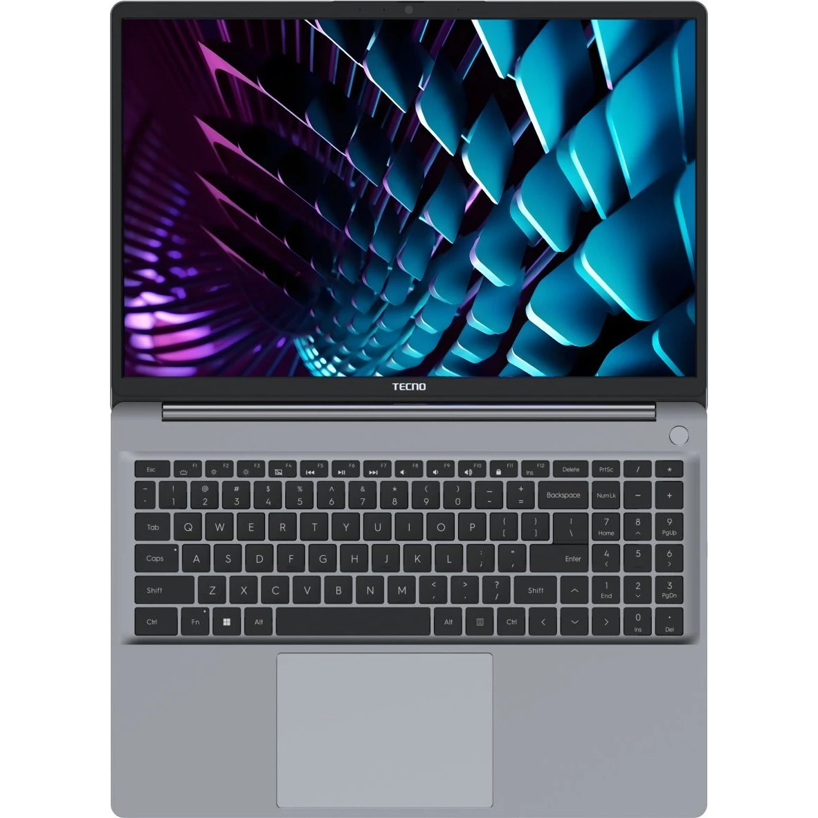 Ноутбук TECNO MegaBook K16S AMD 7000 Grey (71005000408) - фото 4