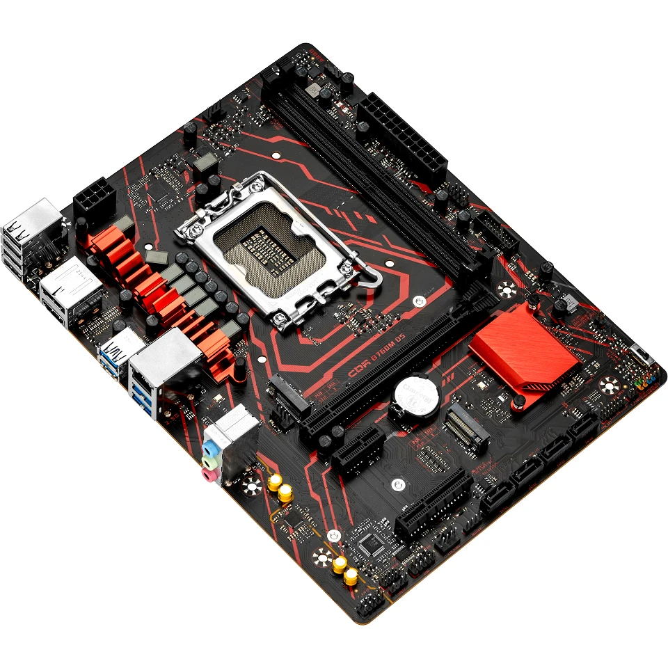 Материнская плата CBR B760M D5L V2 - MB-MSB760M-D5-RTL - фото 2