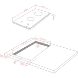 Газовая варочная панель Kuppersberg FS 30 B