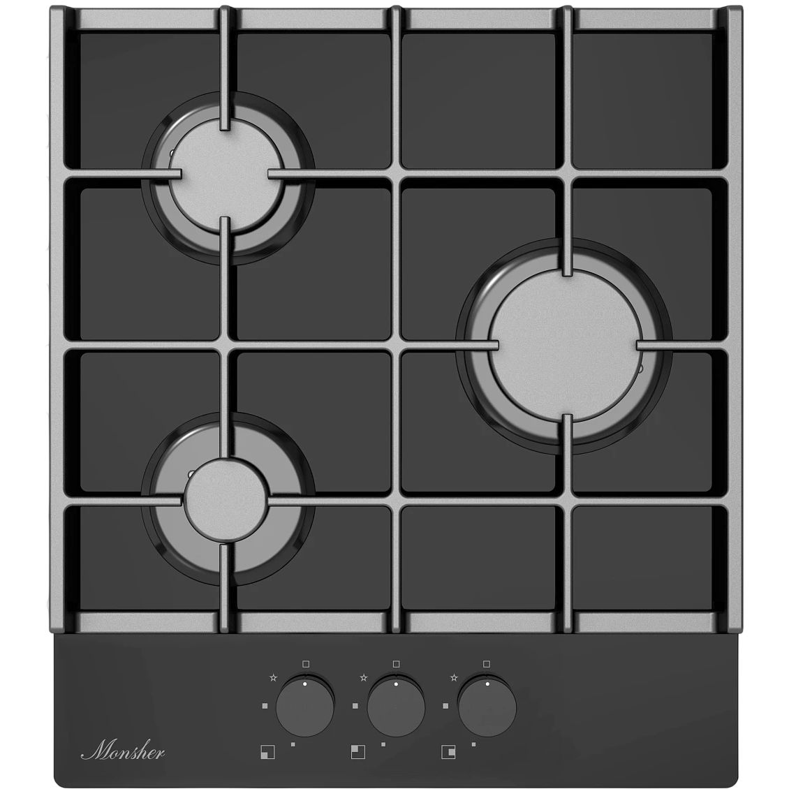 Газовая варочная панель Monsher MGG 42 Noir