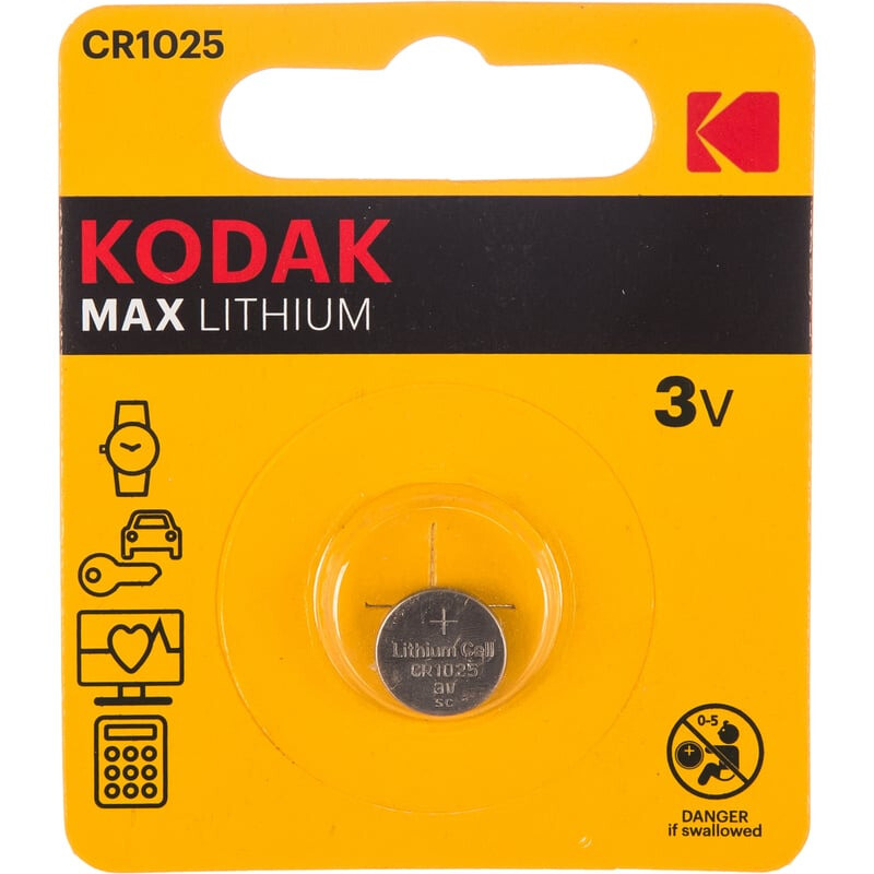 Батарейка Kodak (CR1025, 1 шт.)