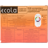 Контроллер для светодиодной ленты ECOLA RFC18WESB