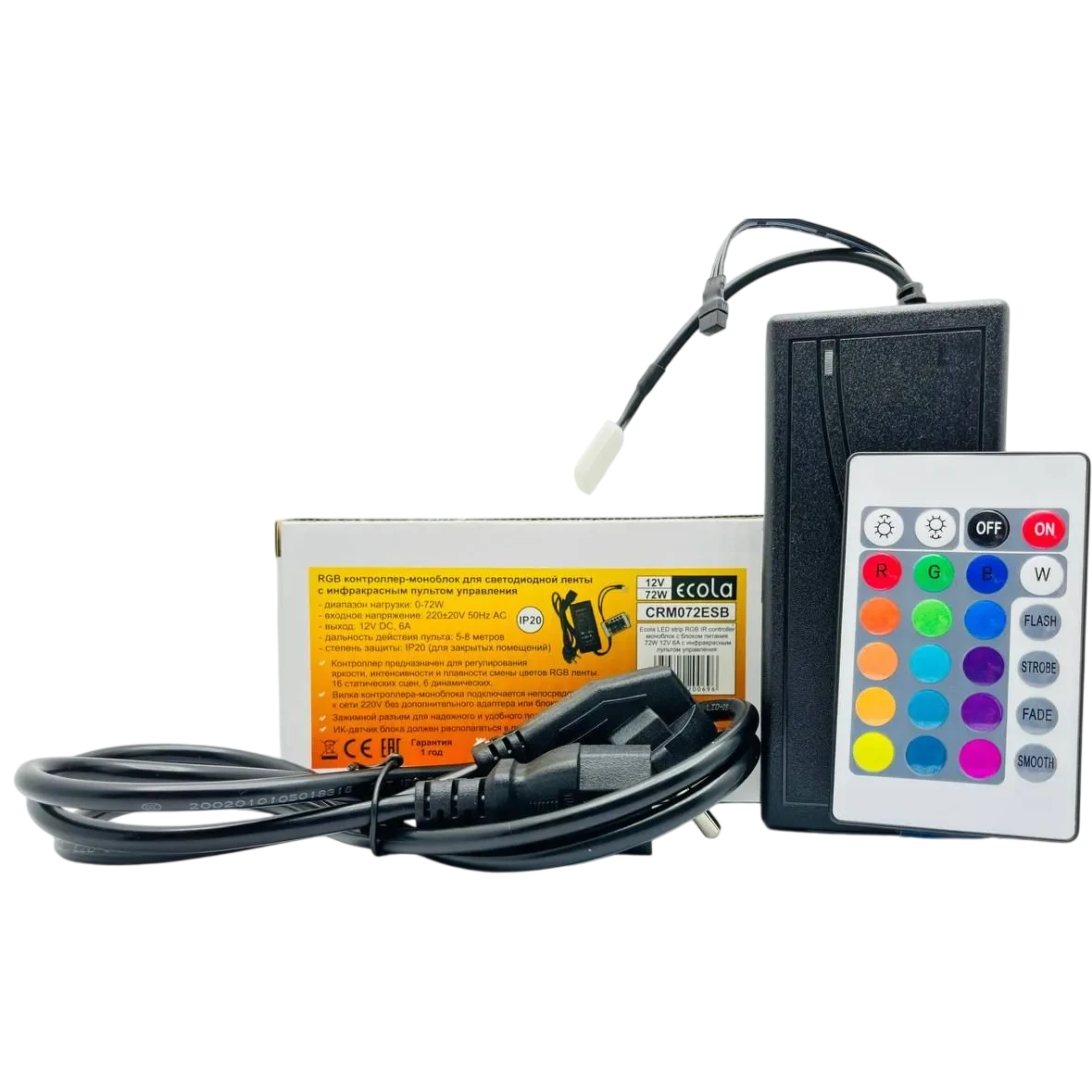 Блок питания с контроллером ECOLA CRM072ESB