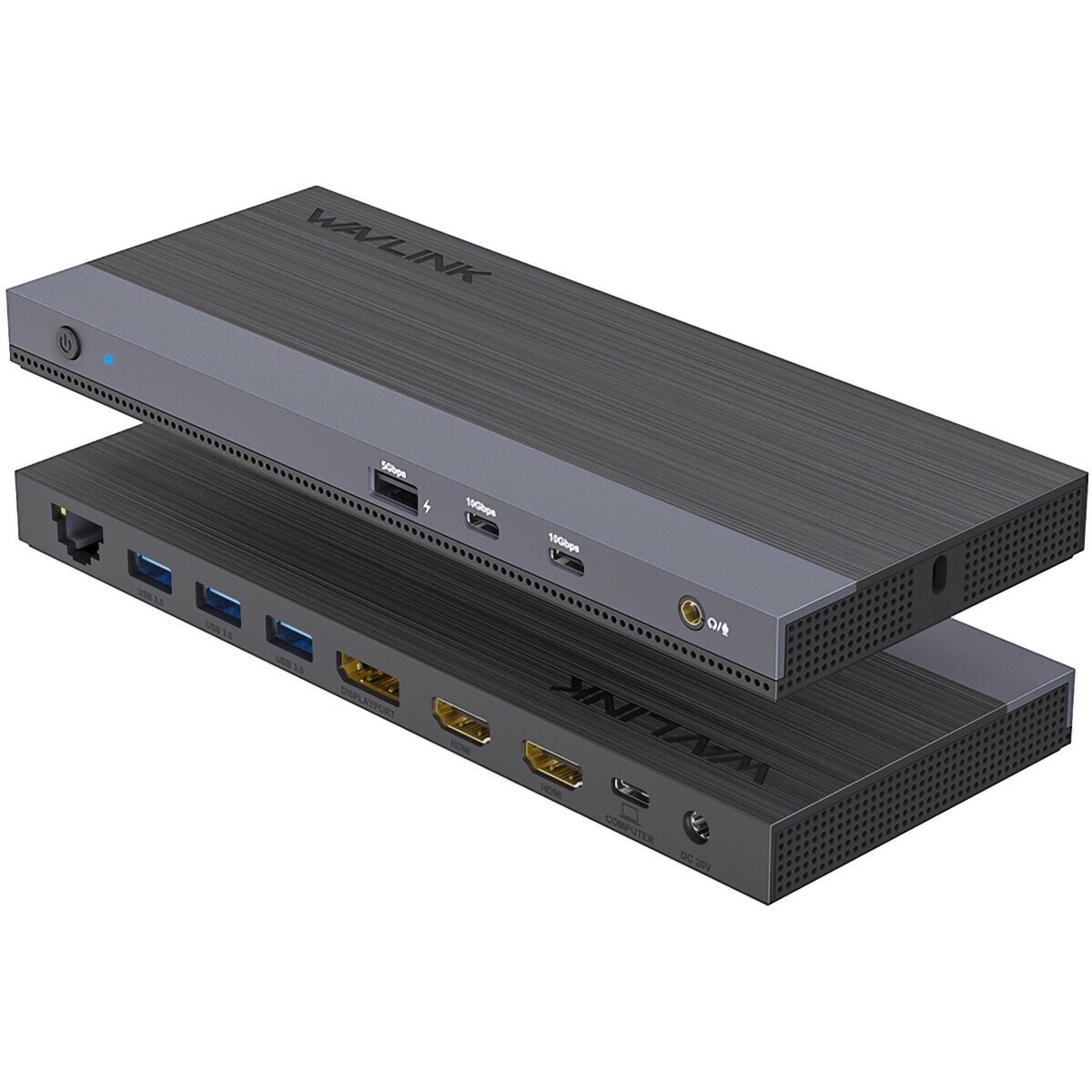 Док-станция WAVLINK 13-in-1 USB-C Triple Display Docking Station
