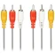 Кабель 3x RCA (M) - 3x RCA (M), 5м, SmartBuy KA-235-100