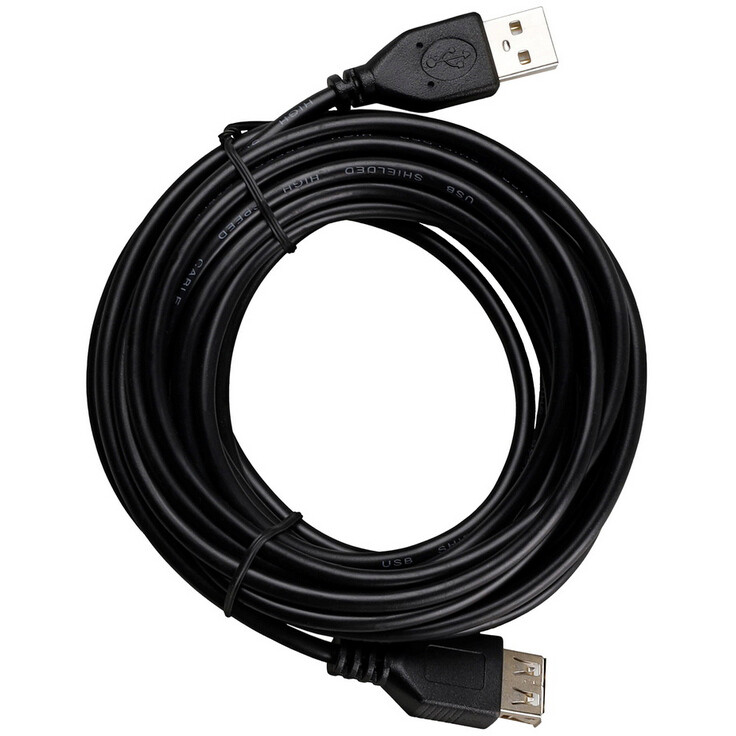 Кабель удлинительный USB A (M) - USB A (F), 5м, SmartBuy K-855-80 - фото 2