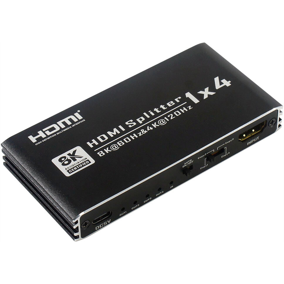 Разветвитель HDMI Orient HSP0104H8L-2.1 - фото 2