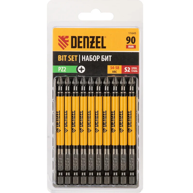 Набор бит Denzel 11645