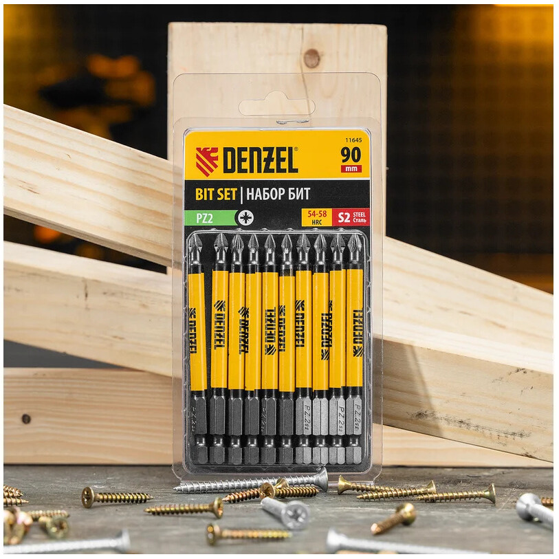 Набор бит Denzel 11645 - фото 7