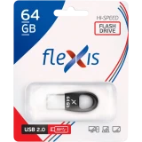 USB Flash накопитель 64Gb Flexis RB-102 Black (FUB20064RB-102)