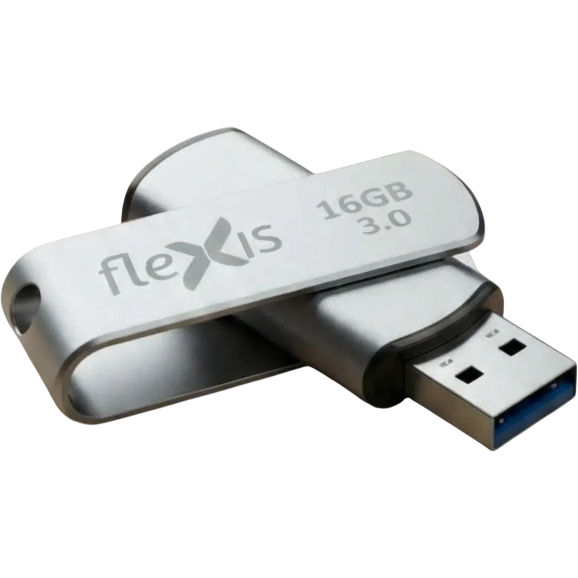 USB Flash накопитель 16Gb Flexis RS-105 Silver - FUB30016RS-105