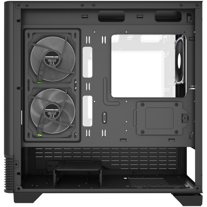 Корпус Powercase Vision Micro M6B Black - CVMM6B-A3 - фото 5