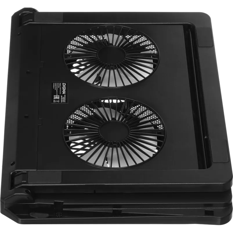 Охлаждающая подставка для ноутбука Digma D-NCP170-2X110 - фото 3