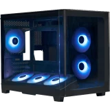 Корпус XASTRA QR500M 6ARGB-FC-C6-UC Black (QR500M-1FA36A-1FA24A-1FC12A-C6-UC)