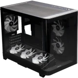 Корпус XASTRA QR500M 6ARGB-FC-C6-UC Black (QR500M-1FA36A-1FA24A-1FC12A-C6-UC)