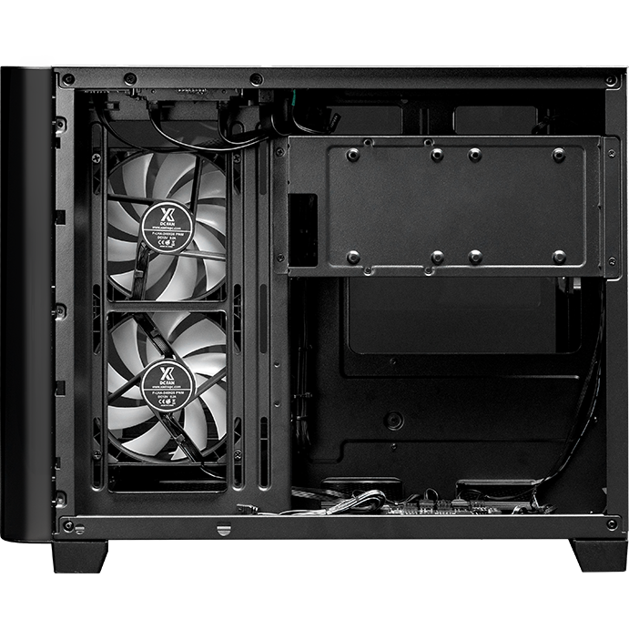 Корпус XASTRA QR500M 6ARGB-FC-C6-UC Black - QR500M-1FA36A-1FA24A-1FC12A-C6-UC - фото 7