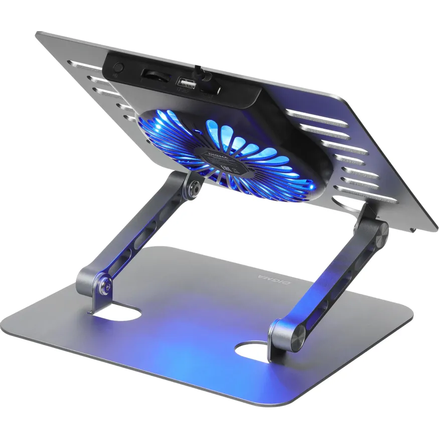 Охлаждающая подставка для ноутбука Digma D-NCP170-1XRGB110 - фото 4