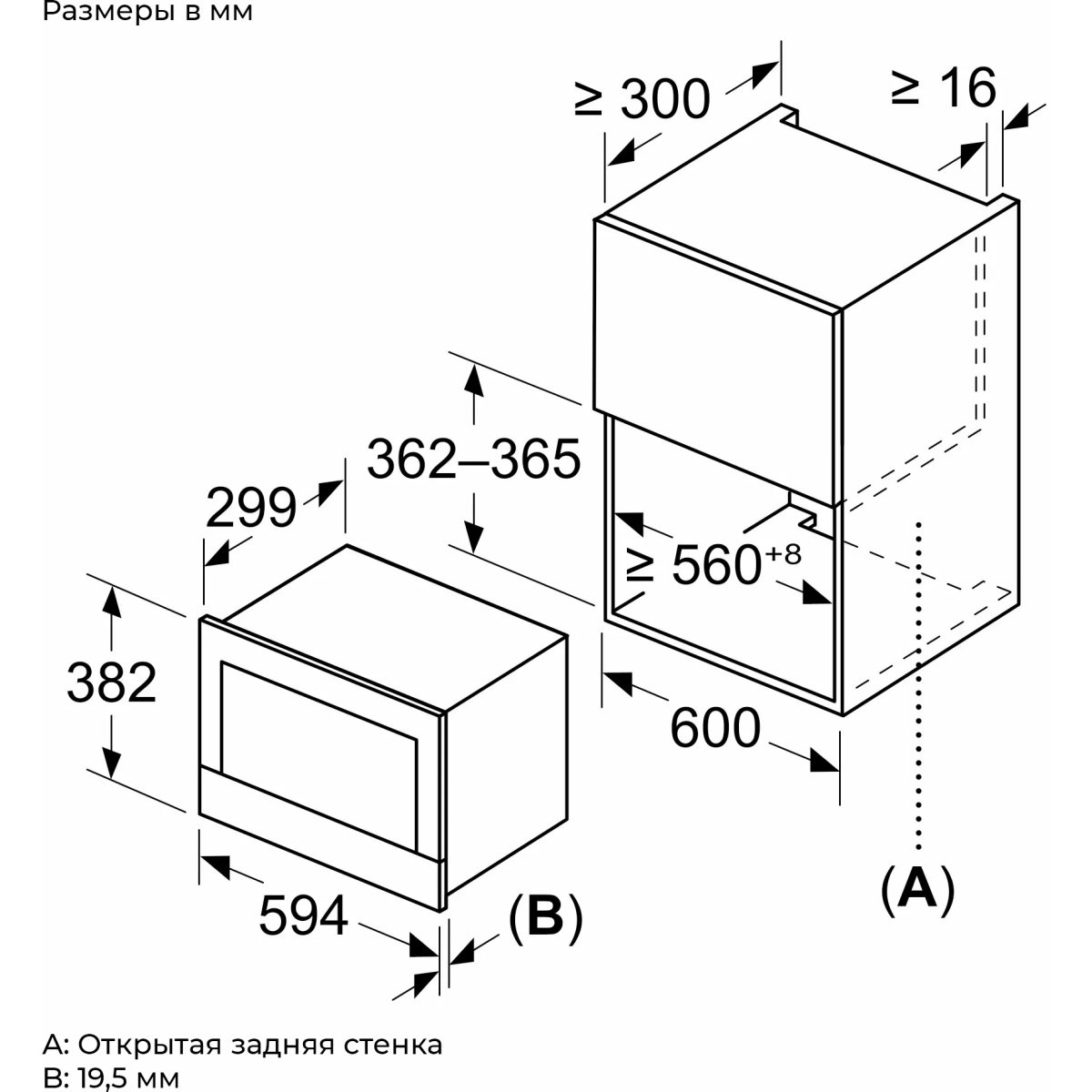 Встраиваемая микроволновая печь Bosch BFR7221B1 - фото 5