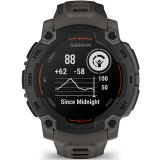 Умные часы Garmin Instinct E 45 mm Black with Charcoal Band (010-02933-00)