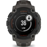 Умные часы Garmin Instinct E 45 mm Black with Charcoal Band (010-02933-00)