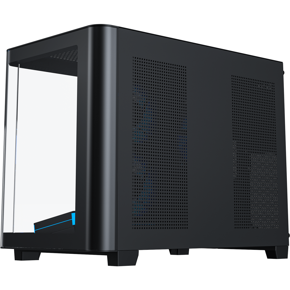 Корпус XASTRA QR500M 6ARGB-FM-C10-UC Black - QR500M-6FM12A-C10-UC - фото 3