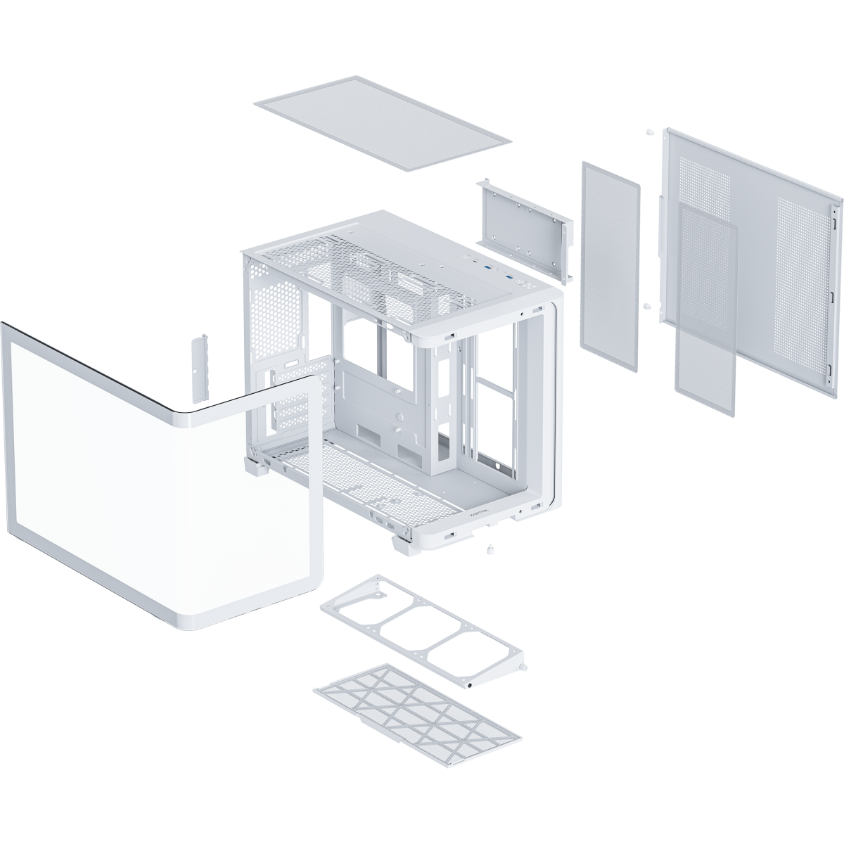 Корпус XASTRA QR500M 6ARGB-FM-C10-UC White - QR500M-6FM12A-C10-UC-WH - фото 8