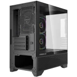 Корпус Powercase Vision Micro M4B Black (CVMM4B-A3)