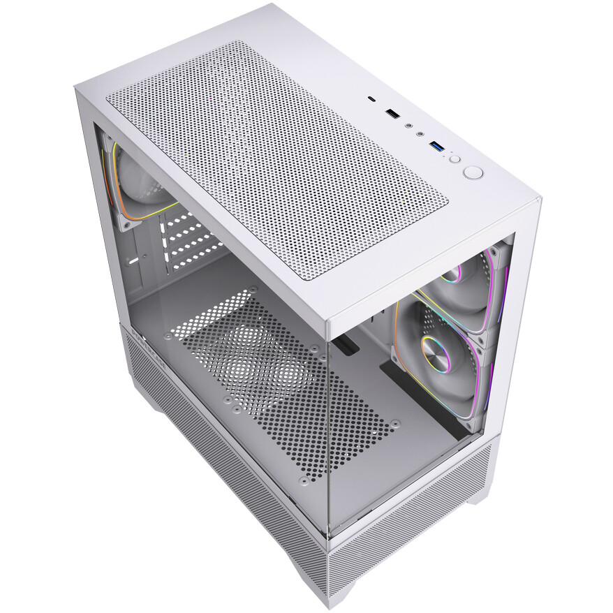 Корпус Powercase Vision Micro M4W White - CVMM4W-A3 - фото 4