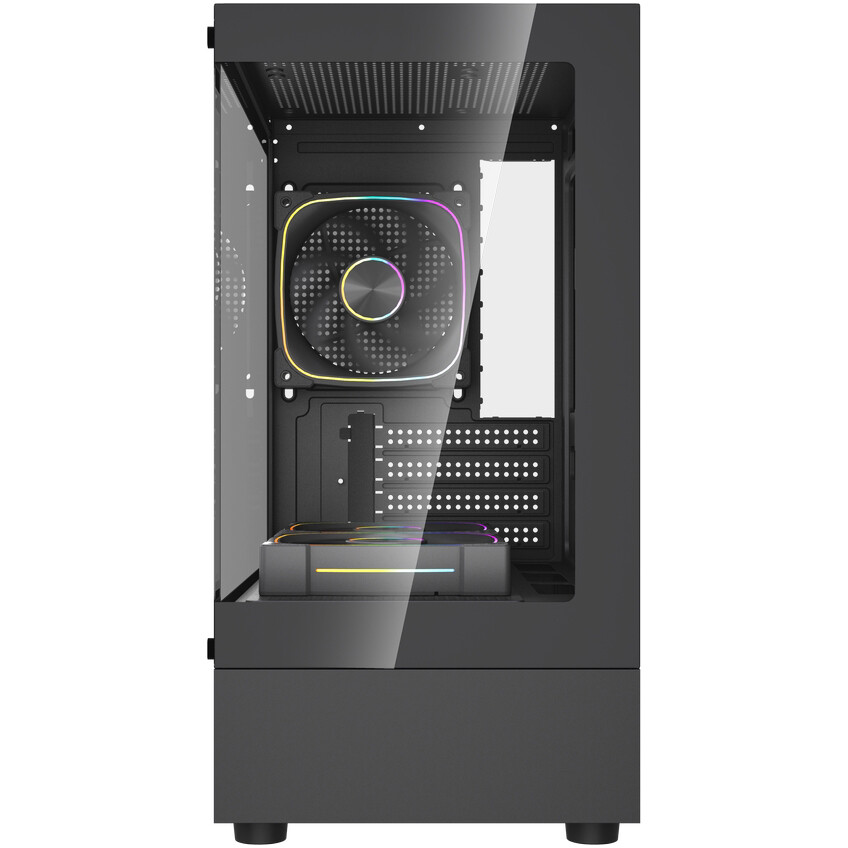 Корпус Powercase Vision Micro M1 ARGB Black - CVMM1B-A3 - фото 2