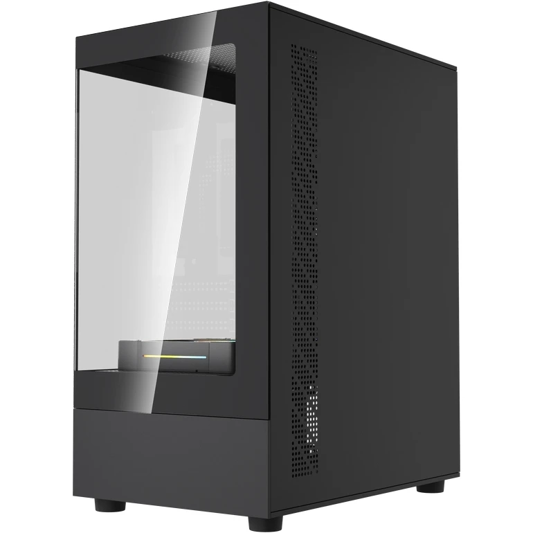 Корпус Powercase Vision Micro M1 ARGB Black - CVMM1B-A3 - фото 3