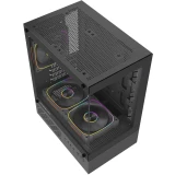 Корпус Powercase Vision Micro M1 ARGB Black (CVMM1B-A3)