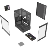 Корпус Powercase Vision Micro M1 ARGB Black (CVMM1B-A3)